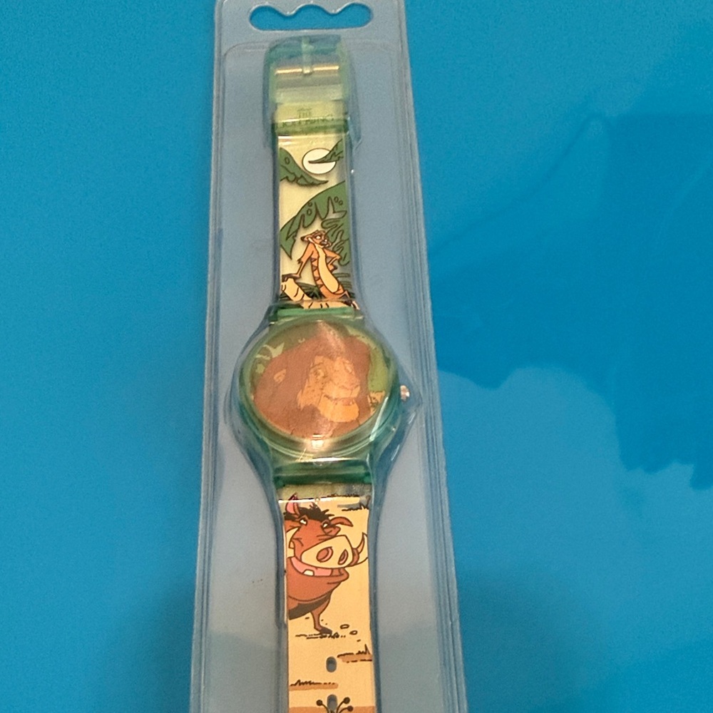 Vintage Disney, The Lion King, Simba, hologram digital Watch